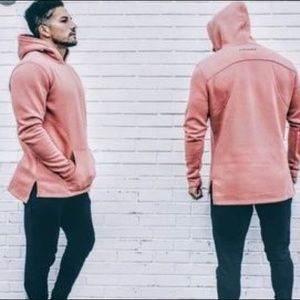 Alphalete Lifestyle Hoodie - Red Sand - L